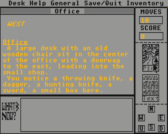 Gateway 1.00 Screenshot 1 (Atari ST)