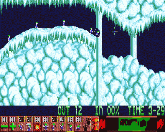 Oh No! More Lemmings Screenshot 9 (Atari ST)