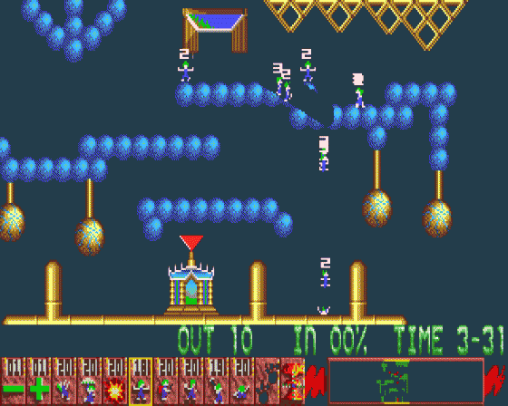 Oh No! More Lemmings Screenshot 10 (Atari ST)