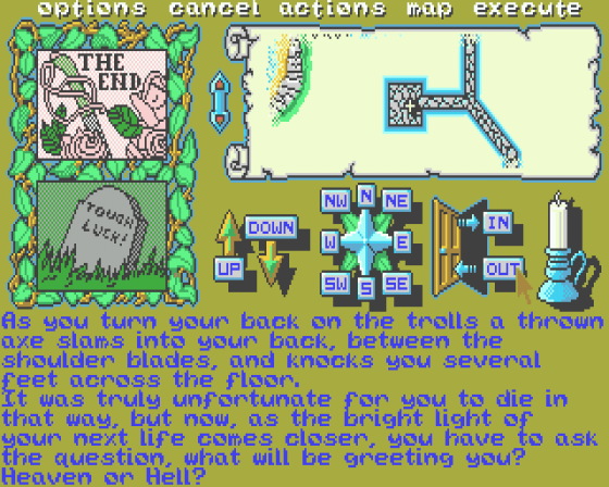 Legend Of The Sword Screenshot 8 (Atari ST)