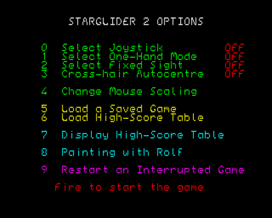 Starglider II Screenshot 5 (Atari ST)