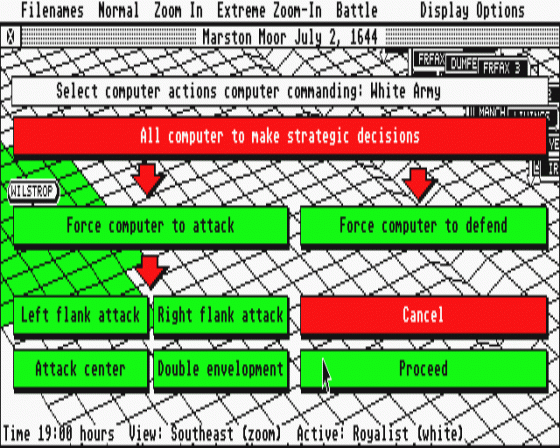 UMS: The Universal Military Simulator 1.1 Screenshot 7 (Atari ST)