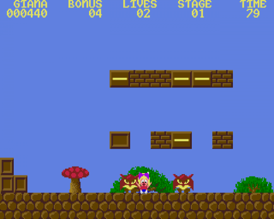 The Great Giana Sisters Screenshot 6 (Atari ST)