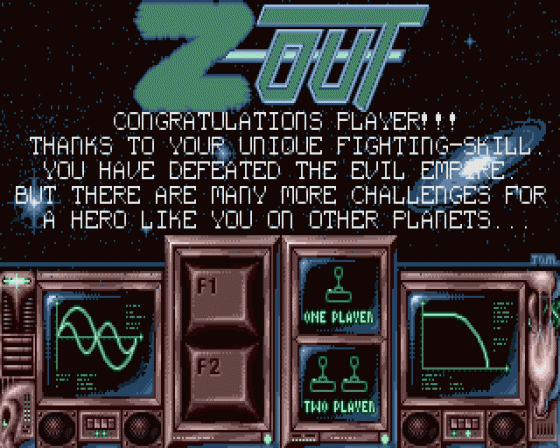 Z-Out Screenshot 28 (Atari ST)