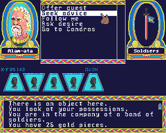 The Secret of Steel Screenshot 5 (Atari ST)