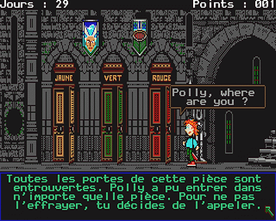 Labyrinthe d'Anglomania II Screenshot 7 (Atari ST)