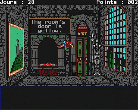 Labyrinthe d'Anglomania II Screenshot 9 (Atari ST)