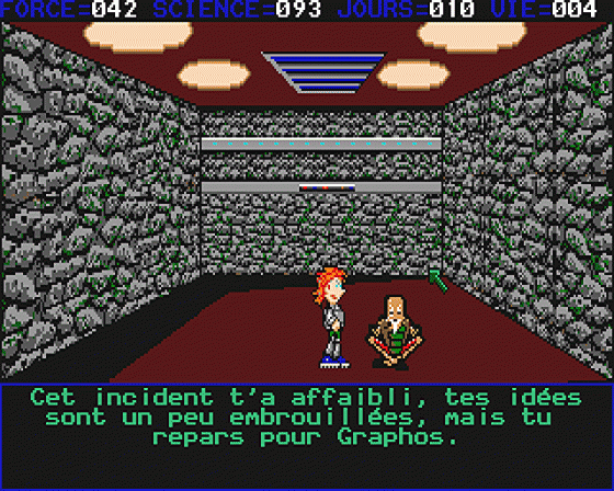 Le Labyrinthe De Lexicos Screenshot 10 (Atari ST)