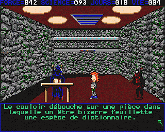 Le Labyrinthe De Lexicos Screenshot 12 (Atari ST)