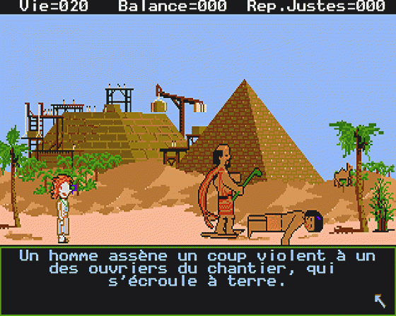 Le Labyrinthe Des Pharaons Screenshot 5 (Atari ST)