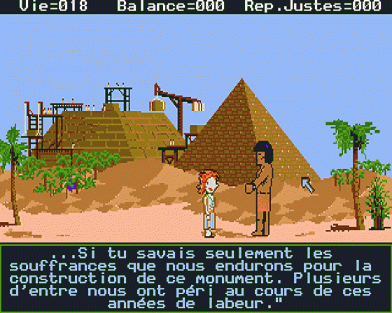 Le Labyrinthe Des Pharaons Screenshot 9 (Atari ST)