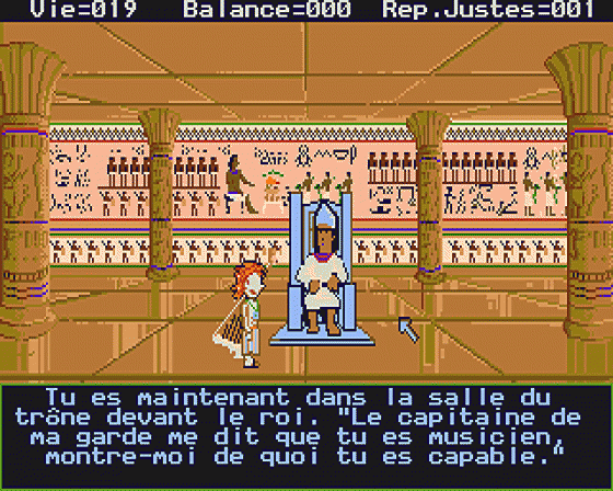 Le Labyrinthe Des Pharaons Screenshot 13 (Atari ST)