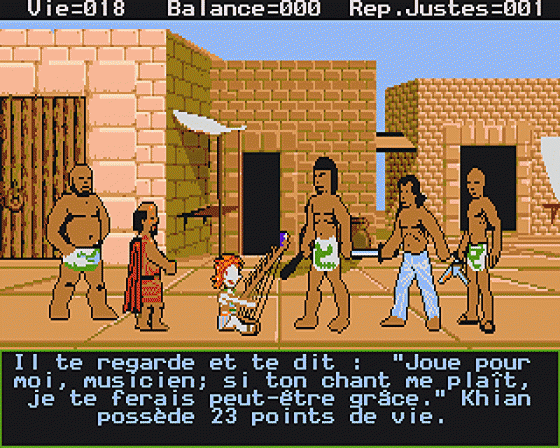 Le Labyrinthe Des Pharaons Screenshot 15 (Atari ST)