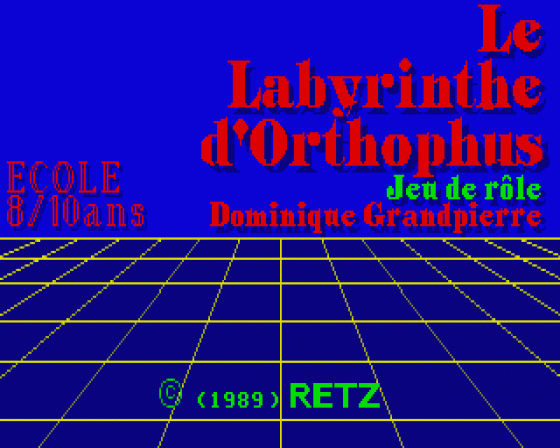 Le Labyrinthe d'Orthophus