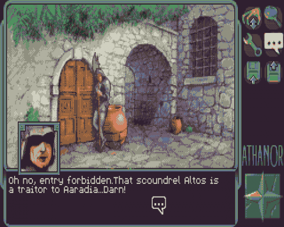 Athanor II: La Légende des Hommes-Oiseaux/The Legend of The Birdmen Screenshot 21 (Atari ST)