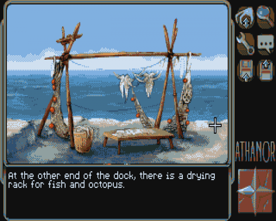 Athanor II: La Légende des Hommes-Oiseaux/The Legend of The Birdmen Screenshot 22 (Atari ST)