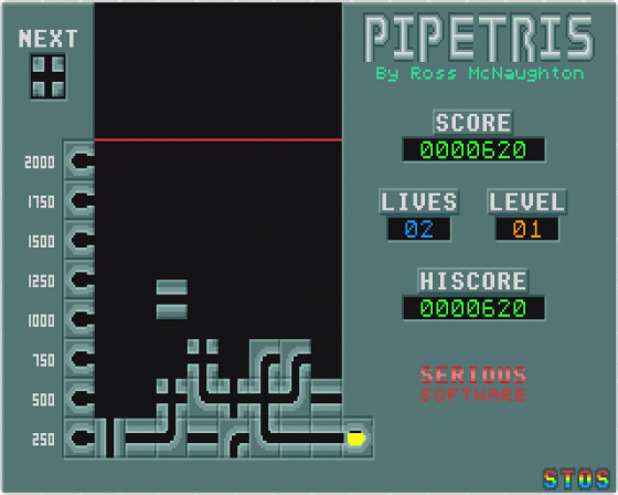 Pipetris Screenshot 5 (Atari ST)