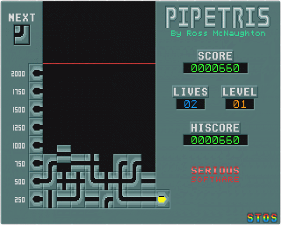 Pipetris Screenshot 6 (Atari ST)