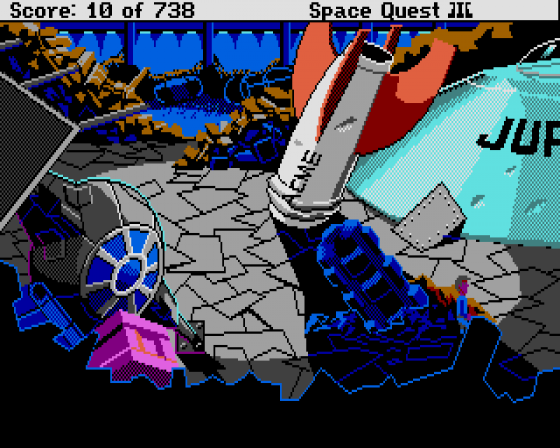 Space Quest III Screenshot 9 (Atari ST)