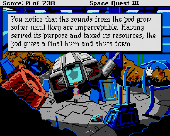 Space Quest III Screenshot 10 (Atari ST)