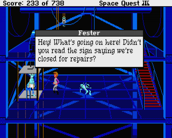 Space Quest III Screenshot 19 (Atari ST)