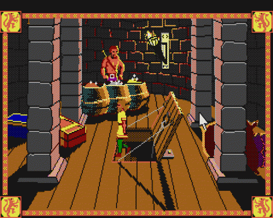 Conquests of Camelot Screenshot 5 (Atari ST)