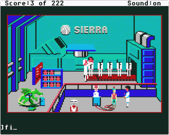 Leisure Suit Larry I: In the Land of the Lounge Lizards Screenshot 8 (Atari ST)