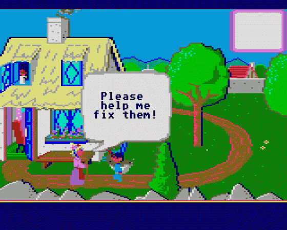 Mixed Up Mother Goose Screenshot 5 (Atari ST)