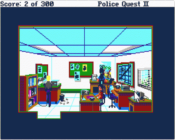 Police Quest II: The Vengeance Screenshot 5 (Atari ST)