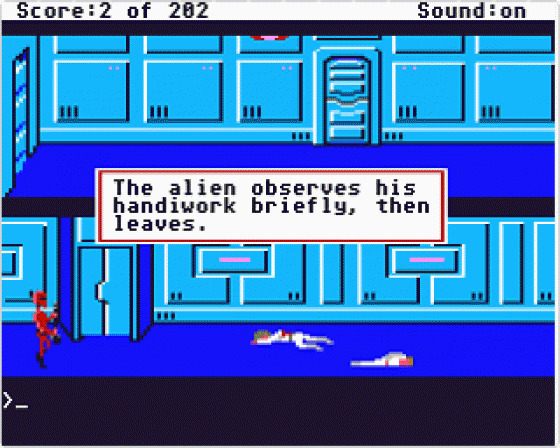 Space Quest: The Sarien Encounter Screenshot 5 (Atari ST)