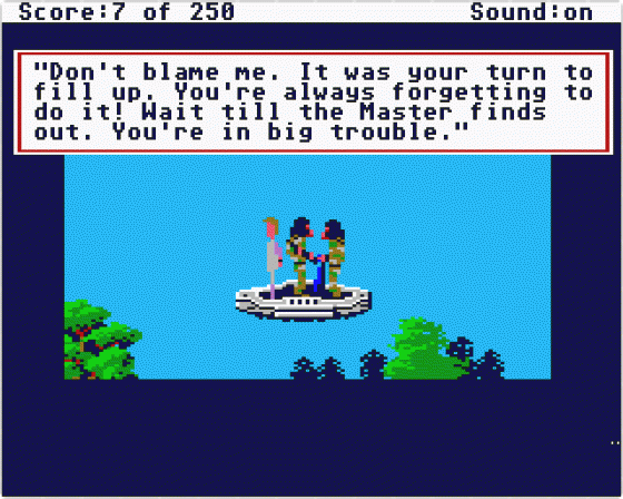 Space Quest II - Vohaul's Revenge Screenshot 6 (Atari ST)