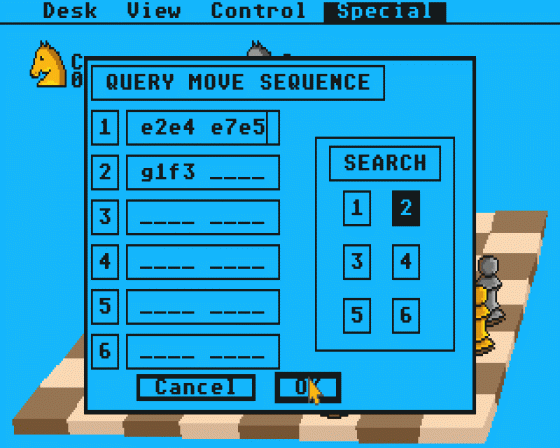 Chess Player 2150 Screenshot 6 (Atari ST)