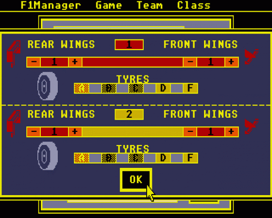 F1 Manager Screenshot 7 (Atari ST)