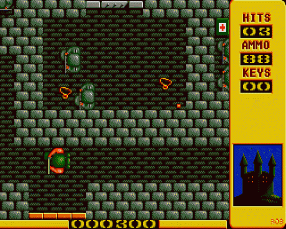 Into the Eagle's Nest Screenshot 6 (Atari ST)