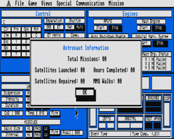 Orbiter Screenshot 7 (Atari ST)