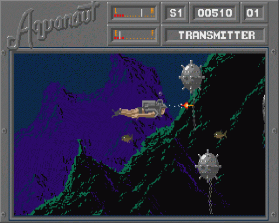 Aquanaut [preview] Screenshot 6 (Atari ST)