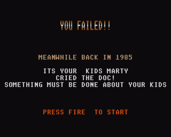 Back To The Future II Demo Screenshot 5 (Atari ST)