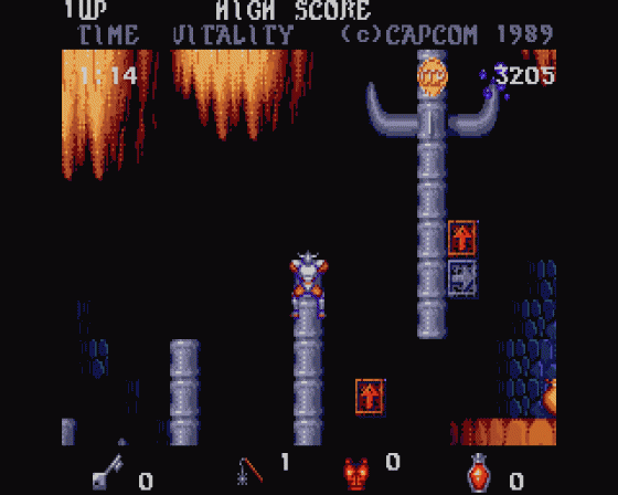 Black Tiger [preview] Screenshot 5 (Atari ST)