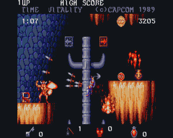 Black Tiger [preview] Screenshot 6 (Atari ST)