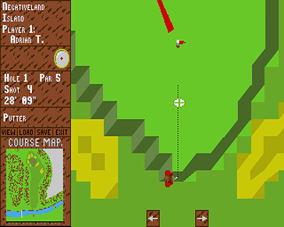 Challenge Golf Demo Screenshot 5 (Atari ST)