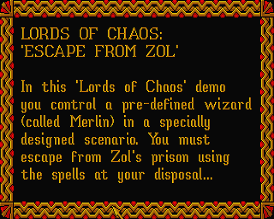 Lords of Chaos: Escape from Zol [preview]