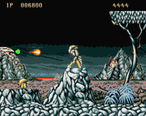 Saint Dragon [preview] Screenshot 6 (Atari ST)