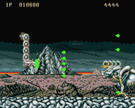 Saint Dragon [preview] Screenshot 8 (Atari ST)