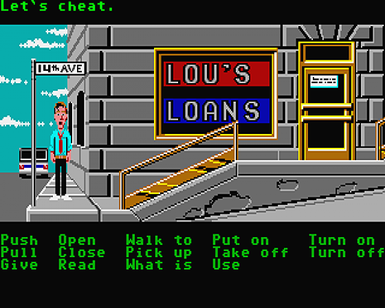 Zak McKracken and the Alien Mindbenders [rolling demo] Screenshot 11 (Atari ST)