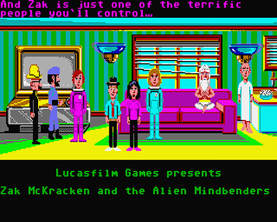 Zak McKracken and the Alien Mindbenders [rolling demo] Screenshot 16 (Atari ST)