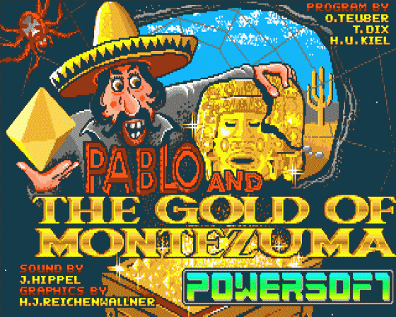 Pablo and the Gold of Montezuma [coverdisk]