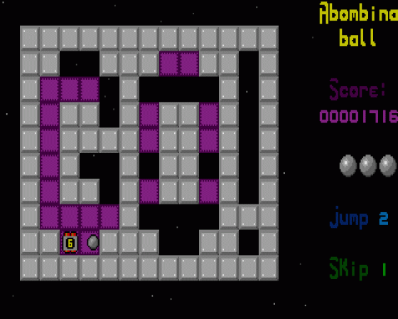 Abombinaball Screenshot 5 (Atari ST)