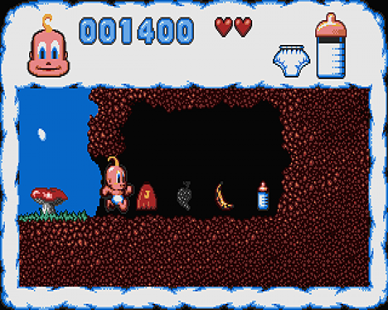 Baby Jo In Going Home Demo Screenshot 7 (Atari ST)