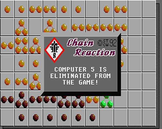 Chain Reaction Screenshot 13 (Atari ST)