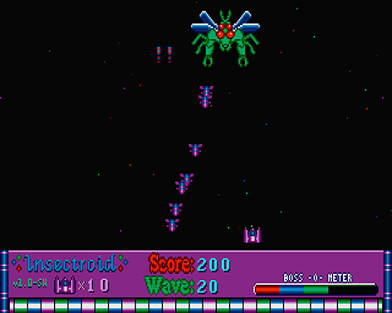 Insectroid Screenshot 5 (Atari ST)